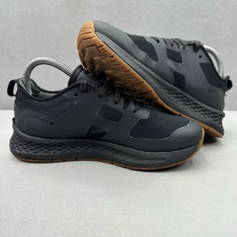 GORUCK Rough Runner Womens Size 7.5 Shoes Triple Black Running Training Sneakers